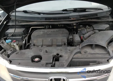 2013 Honda Odyssey Ex-L z USA, uszkodzony, nr VIN 5FNRL5H66DB039719